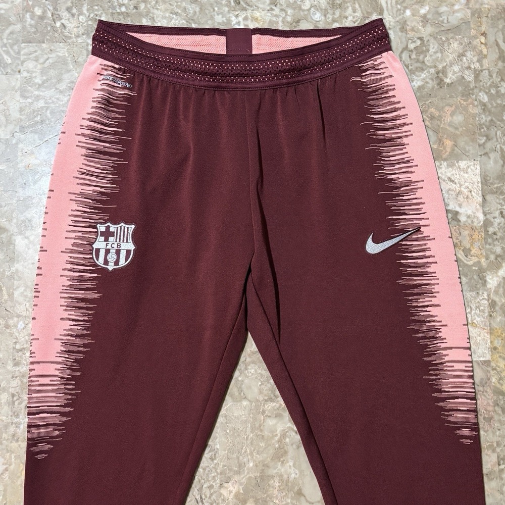 Nike FC Barcelona Vapor Strike Match Pants Mens Small Tights Running 894195